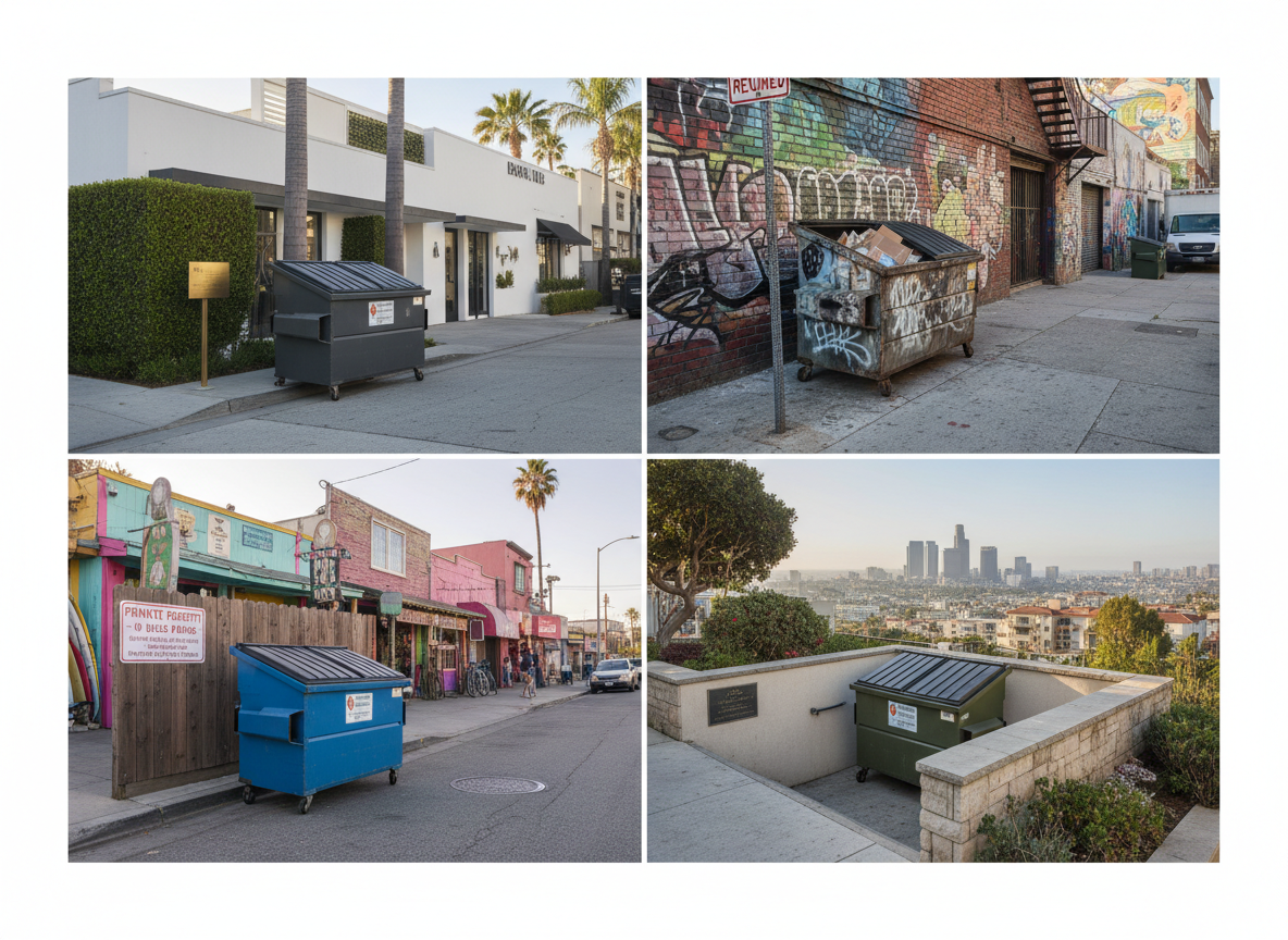 Los Angeles Commercial Dumpster Placement Rules by Neighborhood