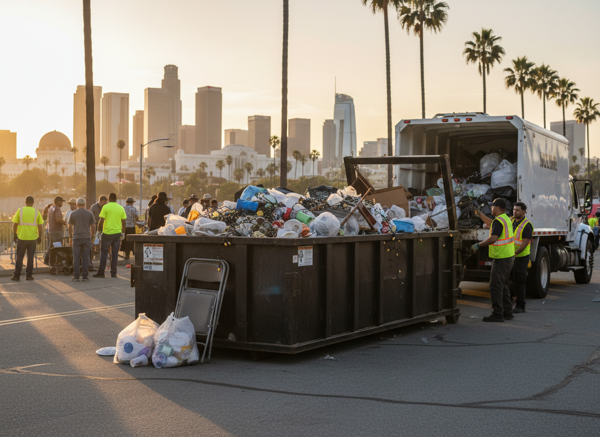 Managing Extra Waste from Summer Events with Commercial Dumpster Service