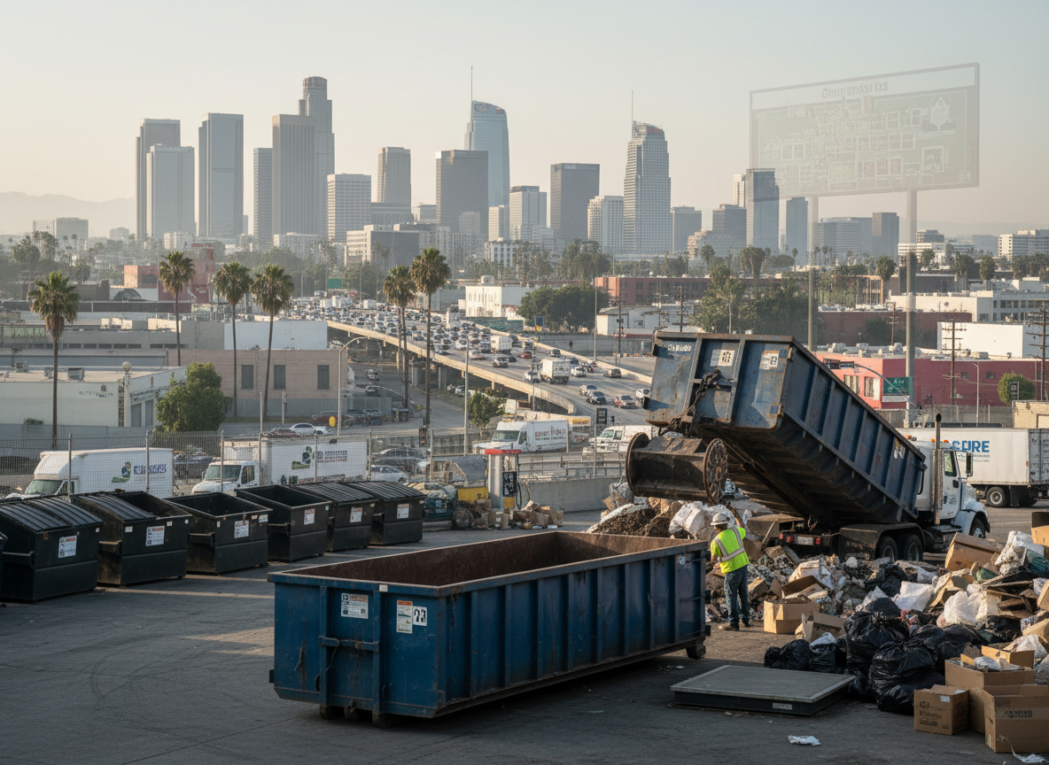 What Influences Commercial Dumpster Service Pricing in Los Angeles