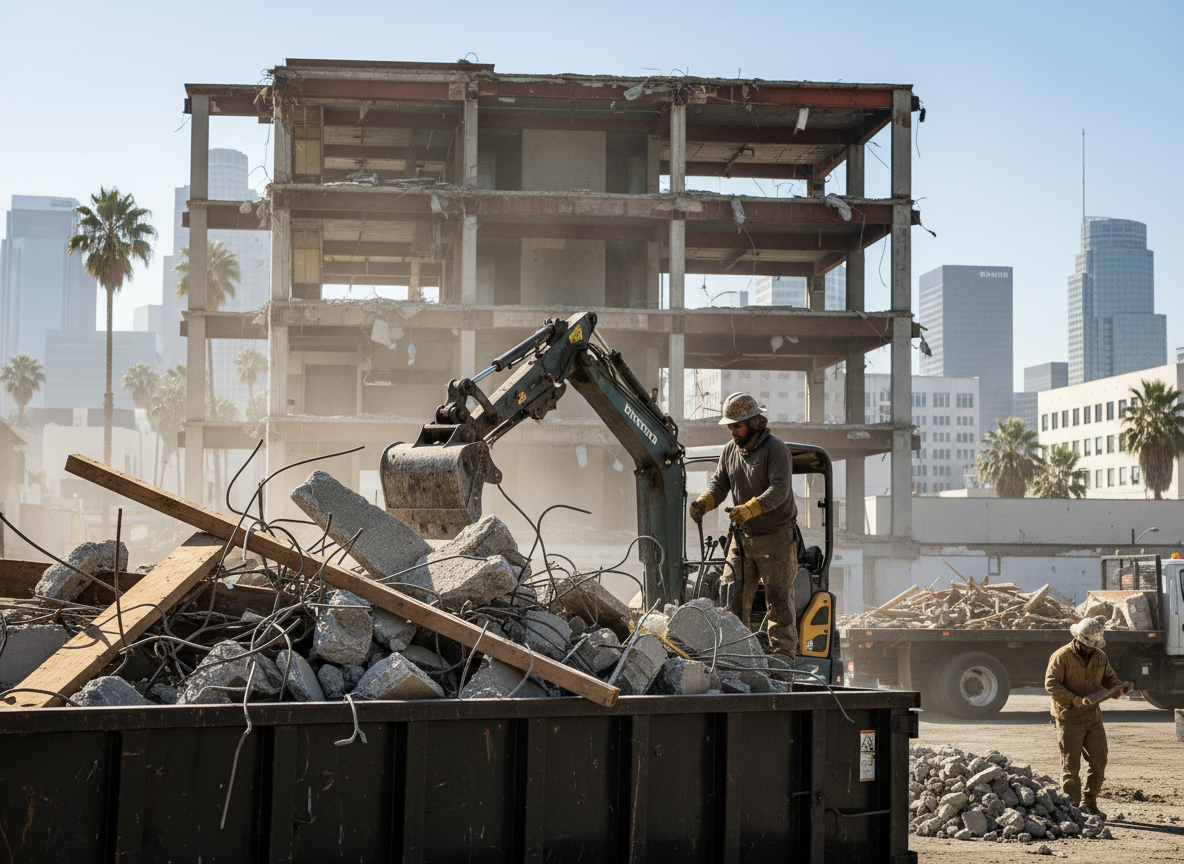 Commercial Dumpster Service in San Gabriel, CA 91776