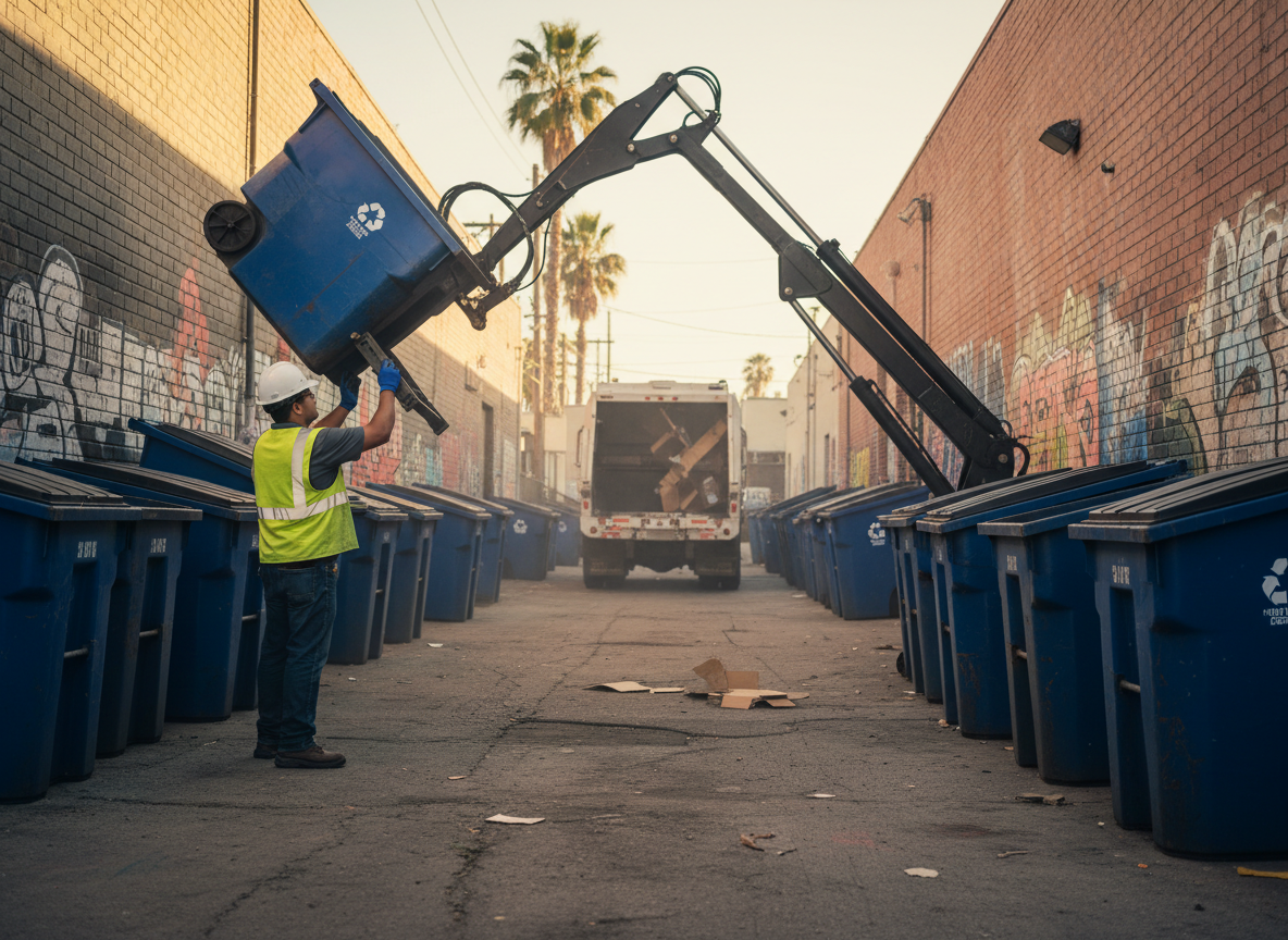 Commercial Dumpster Service in Glendale, CA 91201